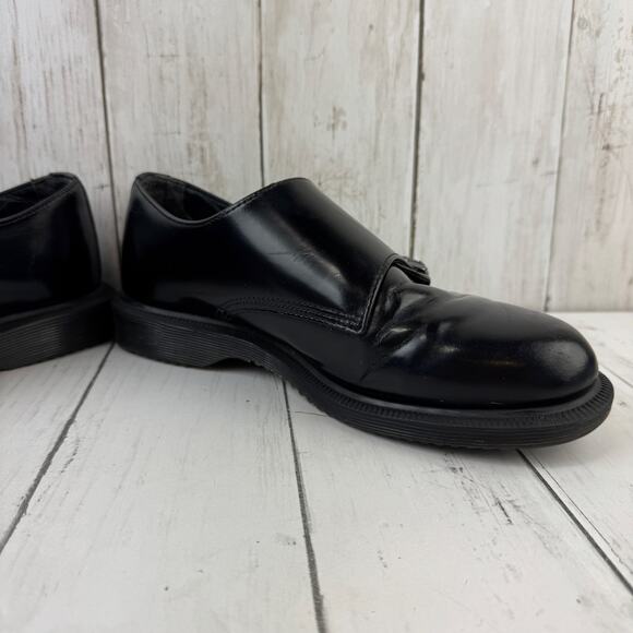 Dr. Martens Polished Smooth Black Pandora Double Monk Strap Shoe Size US 6 EU 37 - Picture 7 of 16